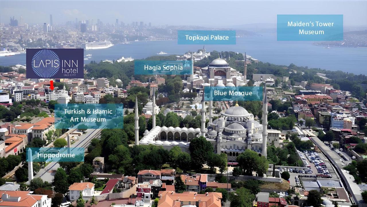 Lapis Inn Hotel & Spa Istanbul Bagian luar foto